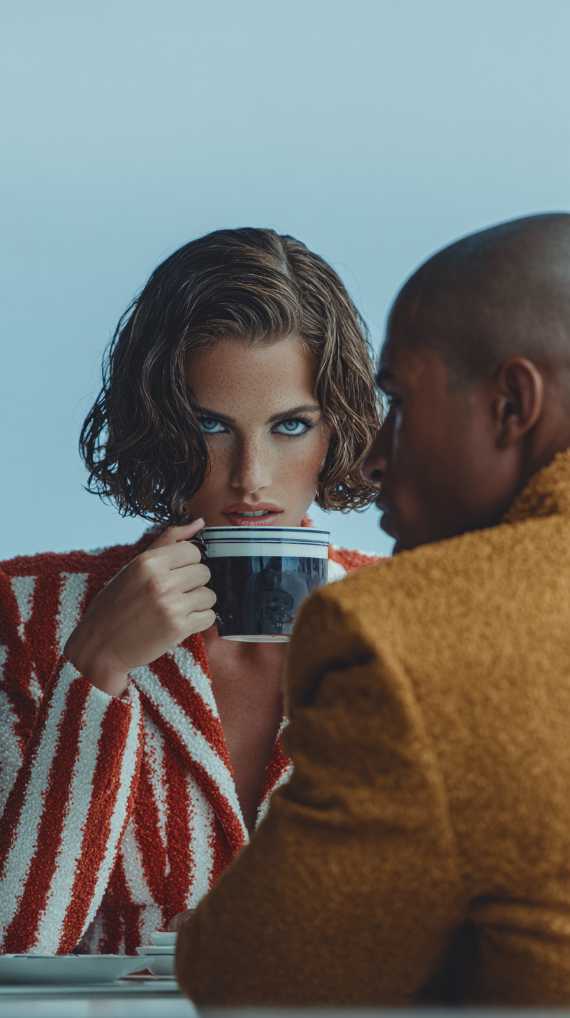 Budget Branding: KI Models Christy Turlington and Shemar Moore.